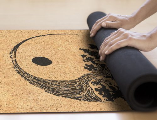 Cork Natural Rubber Yoga Mat