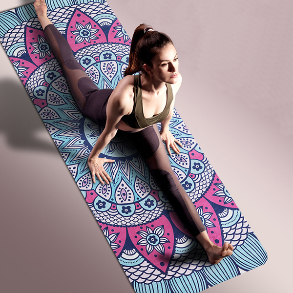 SUEDE YOGA MAT