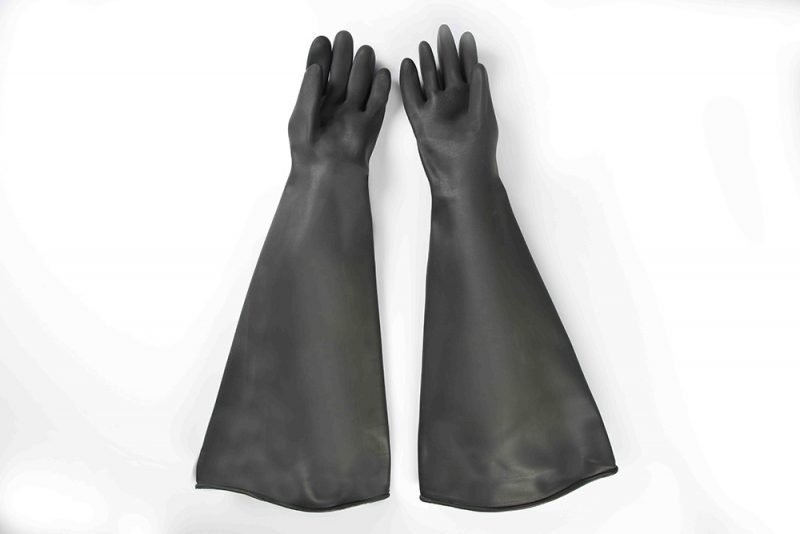 26” Industrial Rubber Gloves Smooth Finish Gloves Manufacturer
